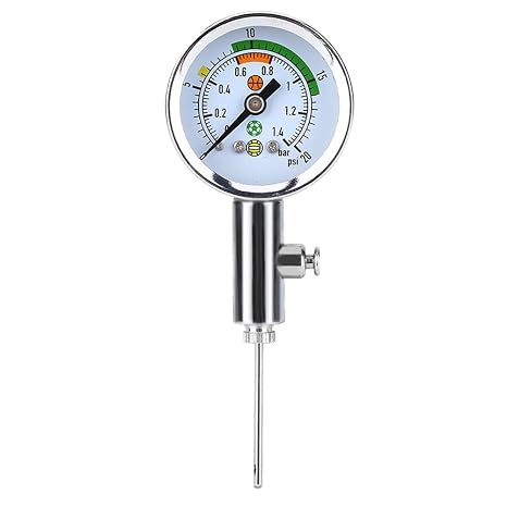 Accurate Ball Pressure,Basketball Air Guage Football for Basketball Football Volleyball