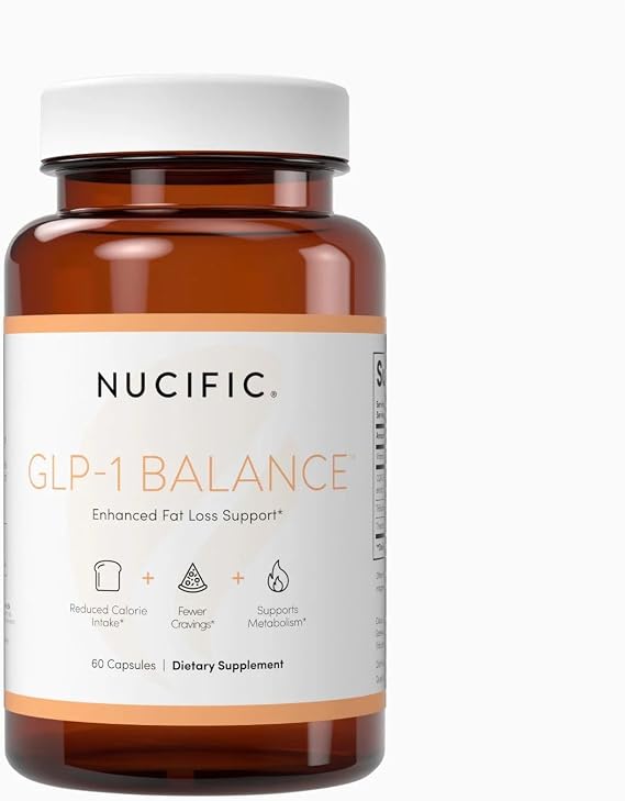 Nucific GLP-1 Balance Weight Management & Energy Support, 60 Capsules