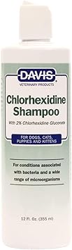 Davis Chlorhexidine Pet Shampoo, 12 oz