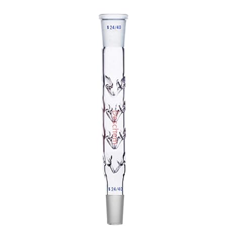100mm,24/40,Vigreux Distilling Column,Effective Length 10cm,Borosicate Glass Distillation Tube