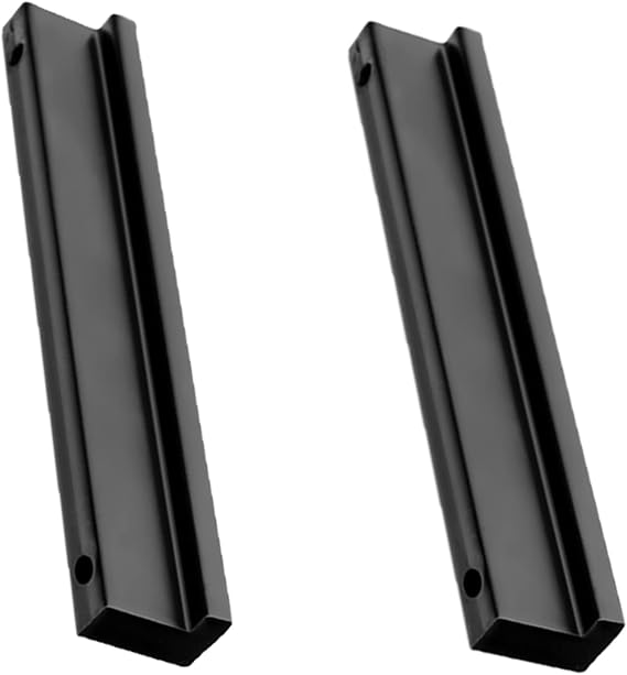 Black Kitchen Cabinet Handles,Solid Pull Knobs,Furniture Drawer Pulls,Modern Door Metal Handle,for Cupboard Closet Dresser Wardrobe(2 PCS),150mm/5.9in