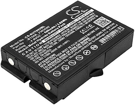 5 Pcs Battery Replacement for IKUSI T70-2 2303692 TM70/iK2.13B JS3 T70 2 ATEX handhelds RAD-TS T70 1 ATEX ATEX transmitters TM70/iK2.21F LV5 BT06K 2303692