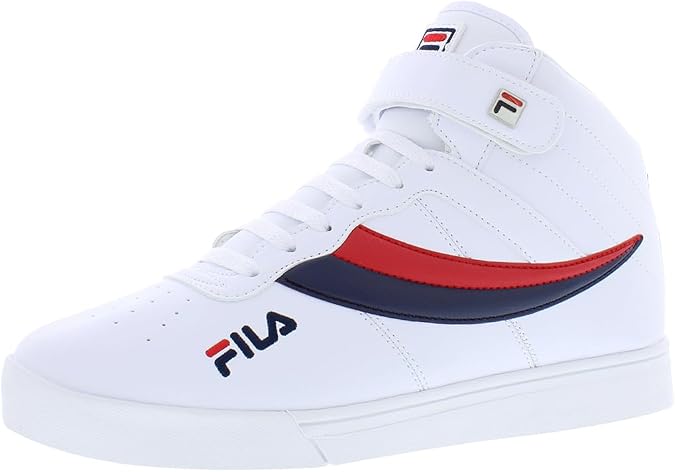 Fila Mens Everyday Sport Athletic Casual High-top Vulc Mid Lace Up Sneaker Shoes