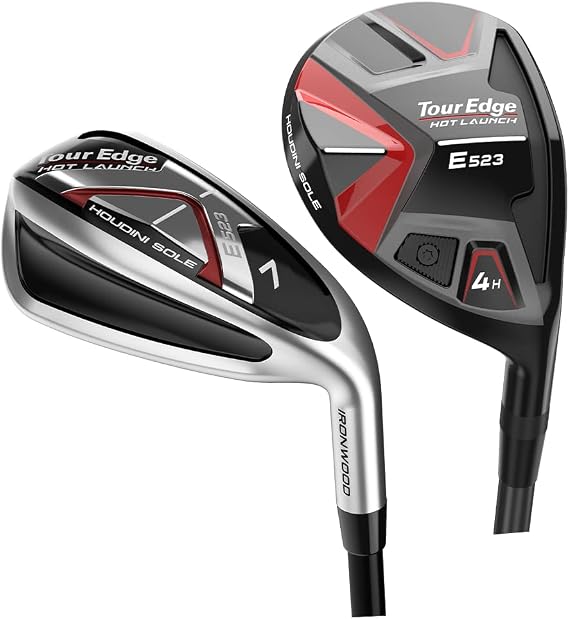 2022 Tour Edge Hot Launch E523 Hybrid Iron Set