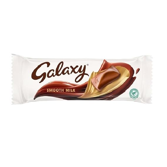 Galaxy Milk Chocolate Bar - 42g - Pack of 12 (42g x 12)