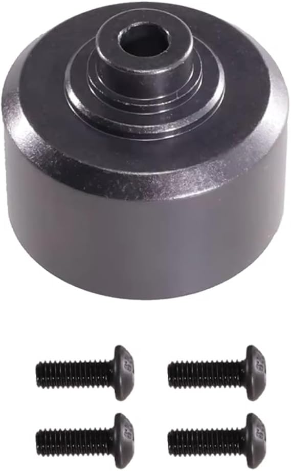 RC Car Accessories Compatible With MJX For Hyper Go 10208 1/10 7303 1/7 Rc Car Upgrade Modification Accessories Parts Differential Gearbox Housing(Grey)