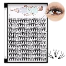 8-20mm Available 200Pcs Handmade Natural long 20Roots Black Soft Individual False Eyelashes Cross Makeup Cluster Eyelashes Thickness 0.07mm D Curl Eye Lashes Extensions (13mm)