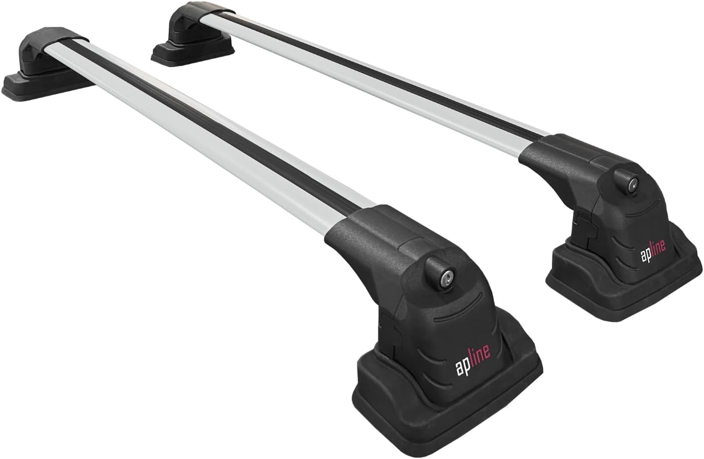 Compatible with BMW 1 Series F40 2020-2024 ACE-3 Car Roof Rack Cross Bar Grey Aluminium 2 Bars