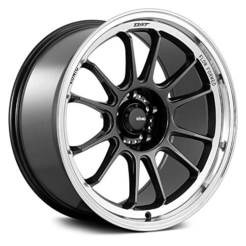 Konig - Hypergram 16x7.5 5x114.3 ET38 Metallic Carbon wMachined Lip KIGHG76514386
