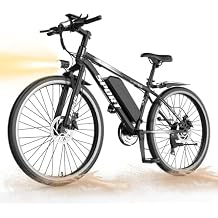26" Electric Bike for Adults Teens Ebike with 4 Modes & 7-Speed,UL2849 Certified,1200W Peak Motor,28Mph & 50Miles,Internal Removable Battery,Shock Absorber,City Commuter
