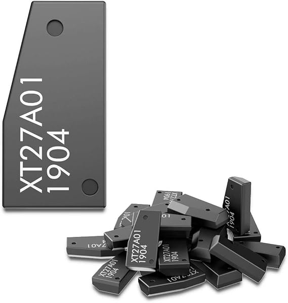 Super Chip, VVDI Super Transponder Chip, XT27A01 XT27A66 Transponder for ID46/40/43/4D/8C/8A/T3/47(Pack of 10)