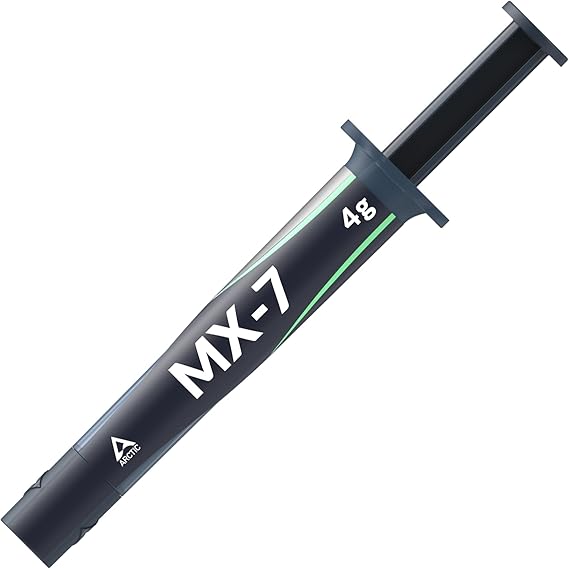 ARCTIC MX-7 (4 g) - CPU'lar, Konsollar, Grafik Kartları, Dizüstü Bilgisayarlar, İşlemciler, Çok Yüksek Isı İletkenliği, Uzun Dayanıklılık, İletken Olmayan, Kapasitif Olmayan Üstün Performanslı Termal