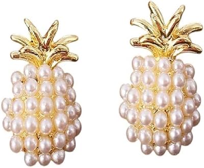 New 2026 Gift Fashion Korean White Pearl Drop Earrings For Women Bohemian Golden Round Wedding Jewelry Gifts Trendy Accessories Creative