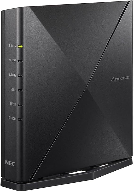 NEC Aterm Wireless LAN WiFi Router Wi-Fi 6 11ax Dual-band Compatible 5 Stream PA-WX4200D5