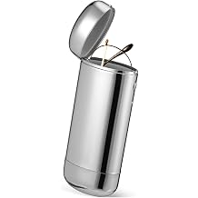 Beavorty Hard Metal Eyeglasses Case Silver White 155x61x36mm Sunglasses Holder Protective Eyeglass Holder Case for Travel Men Women Safety Glasses