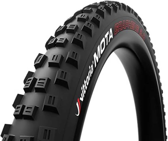 Vittoria Mota Enduro Mountain Bike Tire for Wet/Loose Conditions -Tubeless Ready MTB Tire