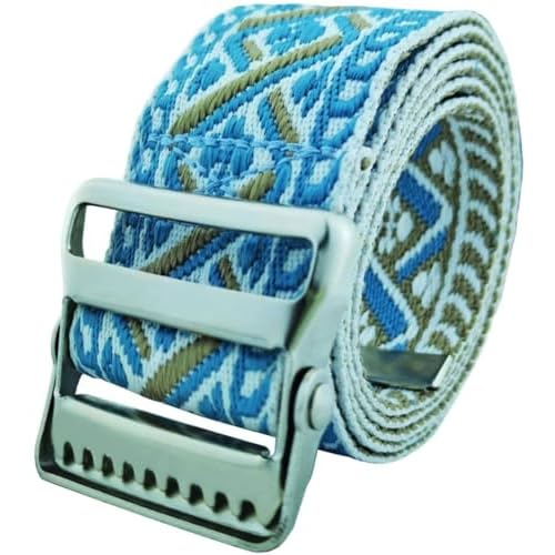 LAMBOX Gait Belt Transfer Belt with 2-inch Soft and Comfortable Jacquard Webbing for Caregivers, Seniors, Elderly, etc. 60 inch, Color10