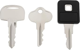 OTOTEC 3pcs Directional Drill Trencher Ignition Key Set 214-961 105-1790 215-052 Compatible with Ditch Witch