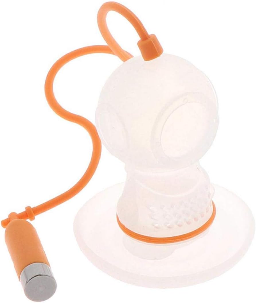 Silicone Tea Infuser Fliter Diver Shape Tea Strainer Reusable Diffuser for Loose Leaf
