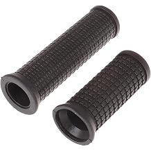2PCS Bike Long/Short Handlebar Grips for Twising Shifter, Shockproof Anti Slip for MTB Parts, Cycling Parts and Components Anti Slip Soft Rubber Handlebars, Headsets and Stems(Black)