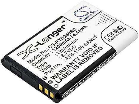 DCH 1200mAh Battery Replacement for PROBAT PRO Control