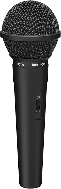 Behringer BC110 Dynamic Vocal Microphone with 10-Foot Cable