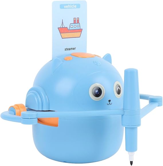 Smart Drawing Robot, Robot Drawing Toy with 100 Sheets Cards, 2 Pens, Automatic Drawing Toy, Cognition Drawing Robot, Robot for Girls Boys