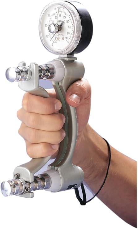 Jamar Hydraulic Hand Dynamometer, Grip Strength Tester, Measures PSI