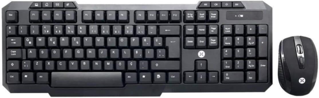 Dexim KM-317 Slim Kablosuz Kl Mouse Set
