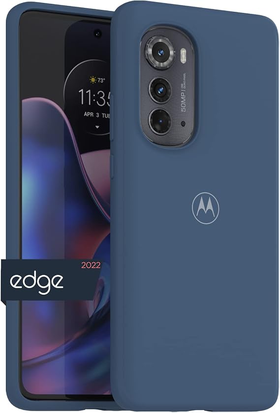 Motorola Edge (2022) Dusk Blue Protective Case - Precision fit, Stylish Shock Absorbing Phone Case