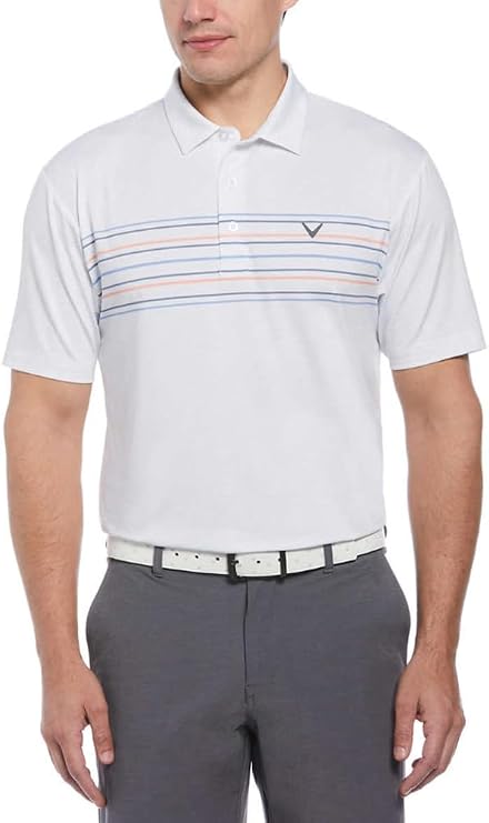 Callaway Ventilated Heather Jacquard Polo
