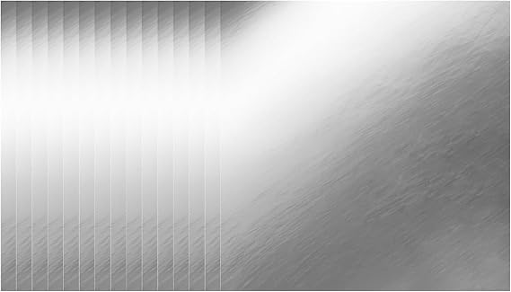 18 Sheets Sliver Foil Metallic Cardstock Shimmer Thick Paper, 12x 12" 250GSM Shimmering Paper Reflective Sheet for Cardmaking Scrapbook Poster Cardboard Party Decor DIY Craft