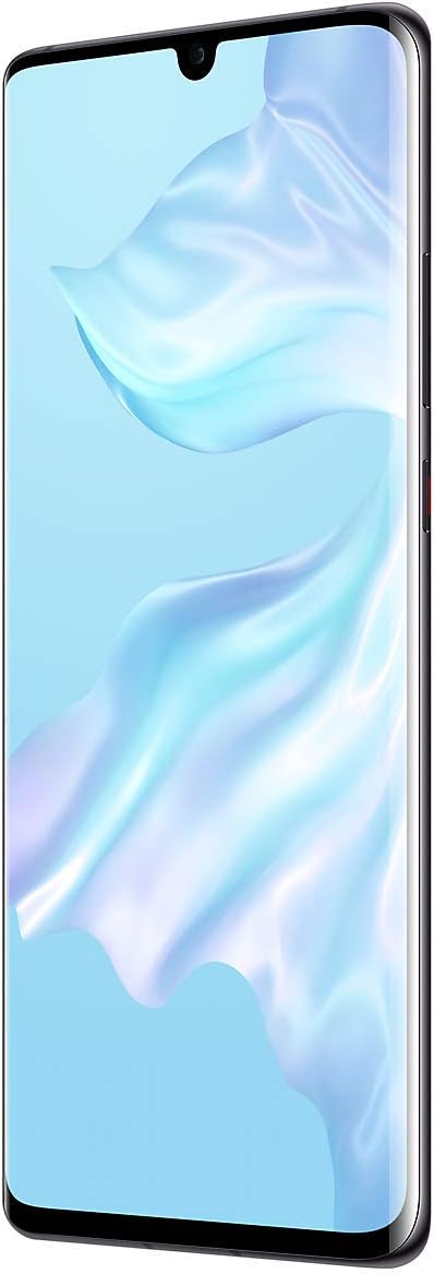 Huawei P30 Pro 128 GB 6.47 Inch OLED Display Smartphone with Leica Quad AI Camera, 8GB RAM, EMUI 9.1.0 Sim-Free Android Mobile Phone, Single SIM, Midnight Black, UK Version