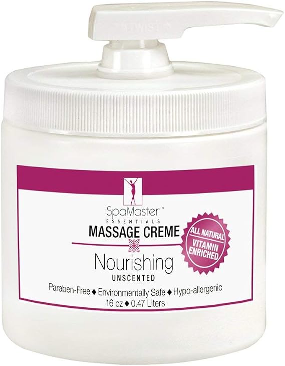 Master Massage Spamaster Unscented 16 Oz Massage Cream