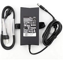 Original 130W AC/DC Adapter Compatible with Dell Vostro 3750 Latitude 5501 5591 5401 5491 E6540 5424 5420 Rugged Laptop PC 19.5V 6.7A 130watt 130 Watt Power Supply Cord Battery Charger Cable PSU