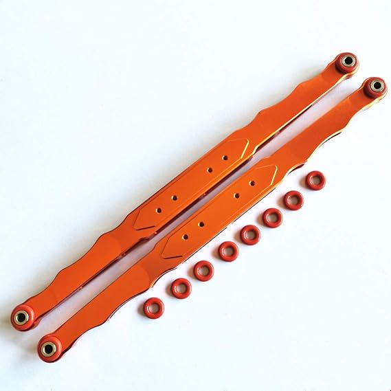 Aluminum Rear Trailing Arms Linkage Orange for Traxxas Unlimited Desert Racer UDR 8544