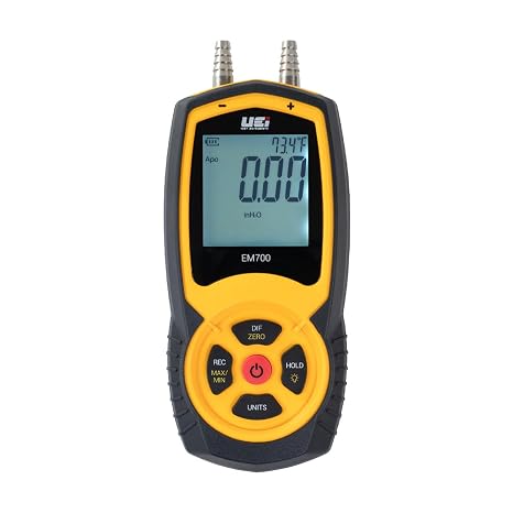 EM700 Dual Digital Manometer