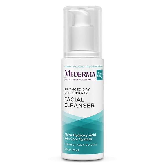 Mederma AG Hydrating Facial Cleanserformula with glycolic acid gently cleans while exfoliating and hydrating skin. Dermatologist recommended brand, fragrance-free, soap-free, hypoallergenic-6 ounce