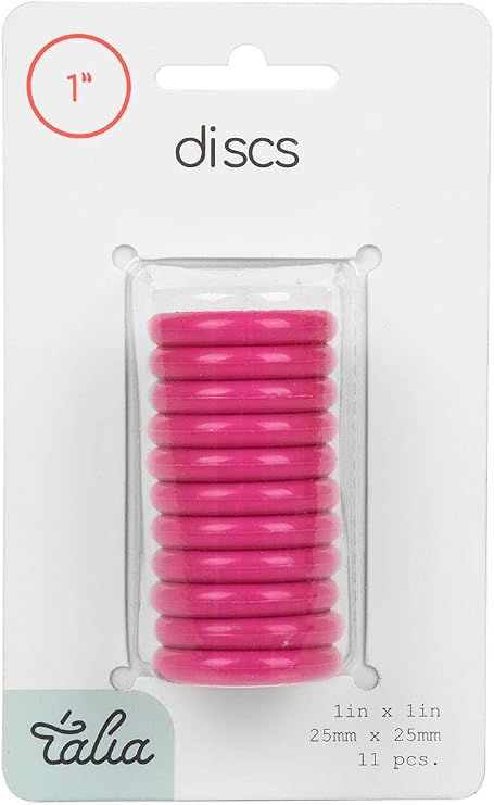 Talia Discbound Notebook - Discs (90's Pink, 1inch)