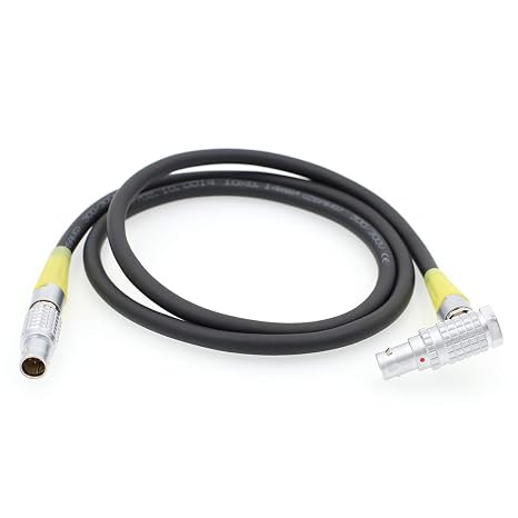 Right Angle FHG 1B 7 pin to FGG 7pin Preston Motor Cable for MDR-3 MDR-4 DM1X DM5