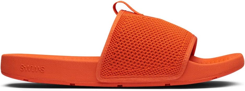 SWIMS Cabana Knit Slide Sandals for Men, Lightweight Breathable Knit Upper, Molded EVA Footbed, Rubber Outsole Traction, Slip-On Open Toe Casual Shower Pool Slide