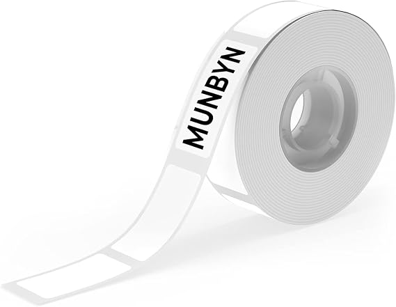 MUNBYN Thermal Label Tape for Penguin Label Maker, 15x30mm 210 Labels