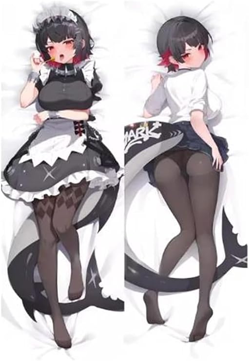 Anime Body Pillowcase Cosplay Zenless Zone Zero Ellen Joe 01 Dakimakura Long Hugging Pillow Cover High Definition Double Sided Print Luxury Bedding Decor for Gaming Room Lounge Bedroom