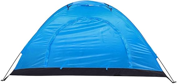 01 Camping Tent for Backpacking, Single Person Personal Bivy Tent, Outdoor Single Person Leisure Waterproof Tent for Camping Fishing Climbing(Blue)
