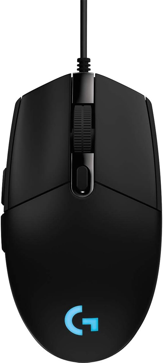 Logitech G203 Prodigy Wired Gaming Mouse | 8,000 DPI, RGB, Lightweight, 6 Programmable Buttons, On-Board Memory, Compatible with PC / Mac - Black