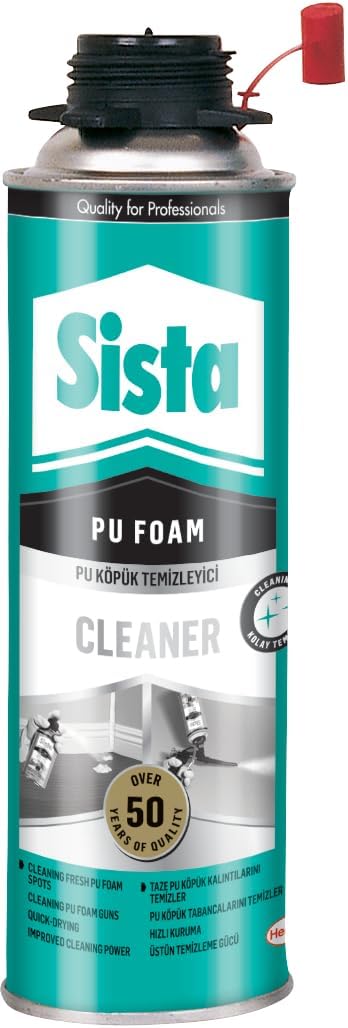 Henkel Sista PU Köpük Temizleyicisi, 500ml