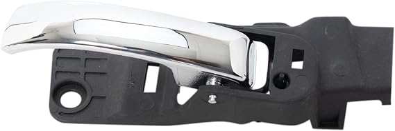 TRQ Front Left Interior Door Handle Chrome Drivers Side