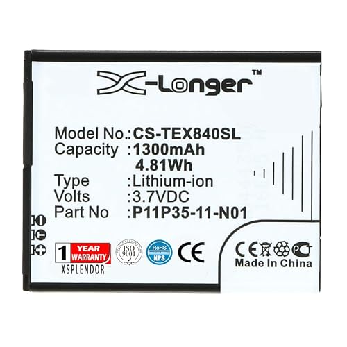 XPS 1300mAh Battery for Texas INSTRUMENTSSELECT TI-Nspire CX TI Nspire CX TI Nspire CX CAS Graphing TI-84 CE TI-84 Plus CE TI-Nspire CX CAS PN 3.7L12005SPA P11P35-11-N01