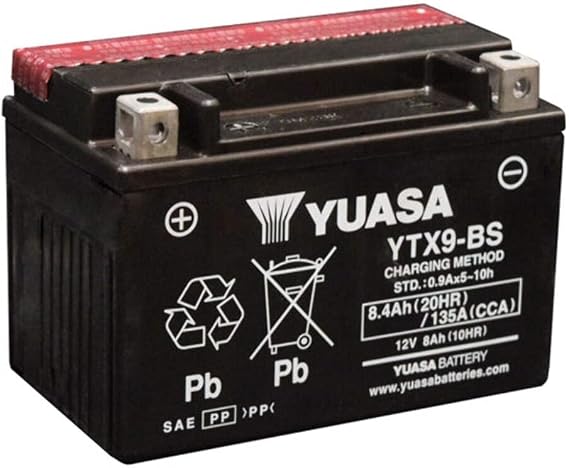 Yuasa YUAM329BSIND Maintenance Free Battery - YTX9BS
