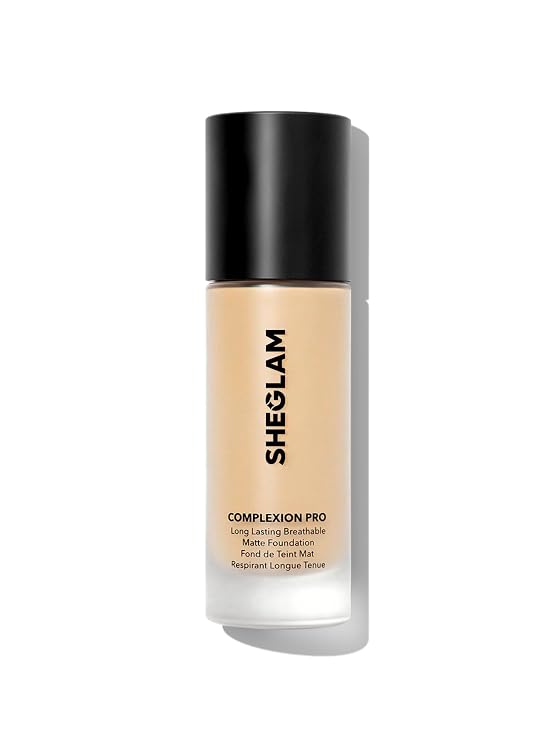 SHEGLAM Full Coverage Foundation Makeup Long Lasting Waterproof Matte Dewy Liquid Foundation-Buttercream